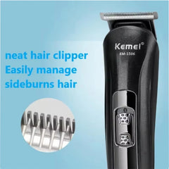 Kemei KM-1506 3 en 1 rasoir électrique coupe de cheveux charge tondeuse à cheveux électrique Rechargeable nez professionnel Machine à raser