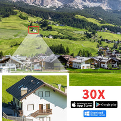 8MP 4K 30X Zoom camera video surveillance IMX415 IP extérieure PTZ Varifocal Onvif H.265 vitesse dôme sécurité POE deux voies Audio caméra de surveillance Protocole Hikvision