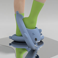 Pantoufles de requin pour femmes, palmes amovibles, tongs légères EVA pour hommes, plage d'été, Couple, sandales d'extérieur de requin