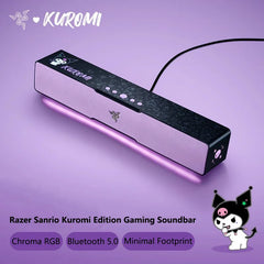 Razer PC barre de son de jeu Sanrio Kuromi édition Bluetooth stéréo rvb ordinateur portable téléphone portable tablettes ordinateur haut-parleurs de cinéma maison