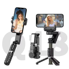 Roreta bureau suivant le Mode de prise de vue stabilisateur de cardan perche à Selfie trépied avec lumière de remplissage pour téléphone portable Smartphone