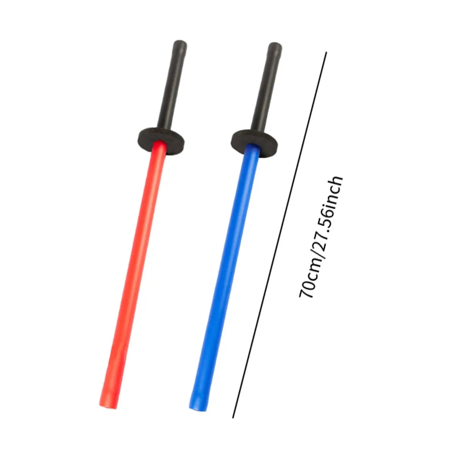 Ensemble d'épée d'entraînement en mousse, 2 pièces, équipement d'entraînement d'arts martiaux, antidérapant, léger, rembourré, Sparring Bokken pour la pratique des adultes