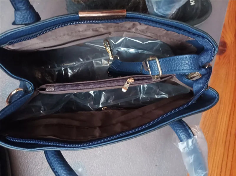 Sac à main en cuir de couleur unie pour femmes, sacoche élégante de grande capacité, nouveaux sacs à main pour femmes, sac à bandoulière quotidien, 2023