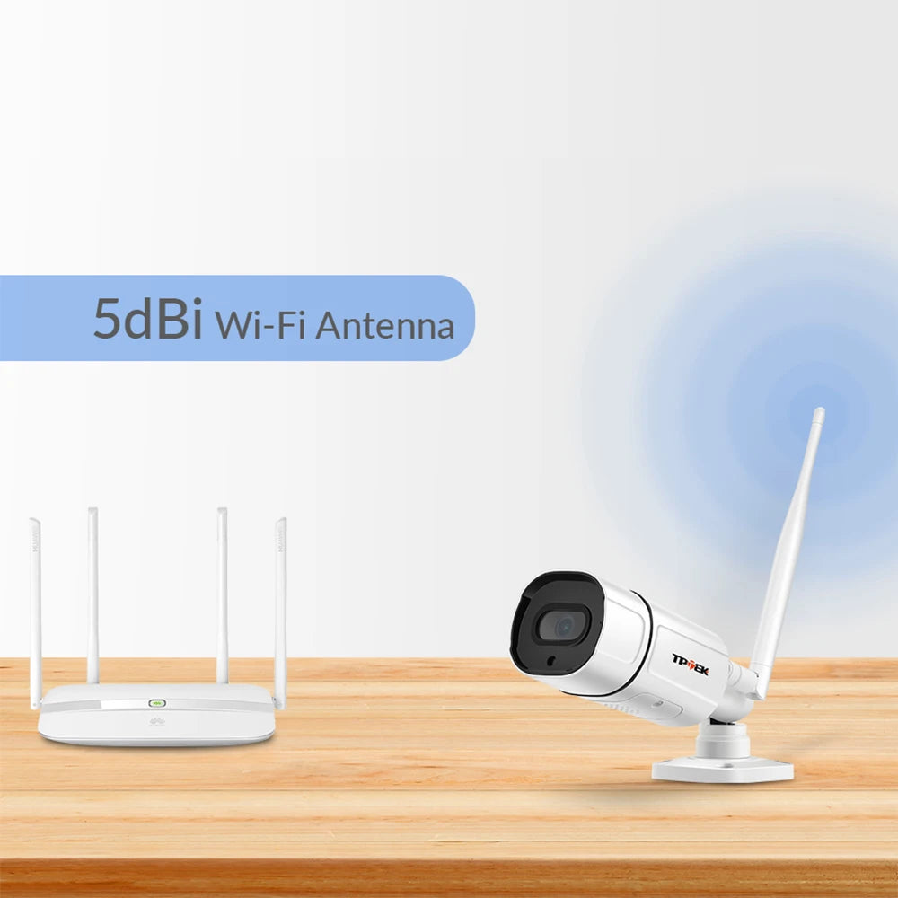 Caméra IP 5MP caméra WiFi extérieure Surveillance sans fil 1080P vidéo sécurité à domicile Wi Fi Camara Audio bidirectionnel CamHi CamHipro Cam