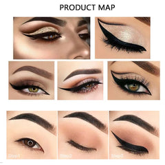 Eyeliner liquide noir pour femmes, nouvelle marque, longue durée, étanche, stylo crayon, joli maquillage, outils cosmétiques, 1 pièce