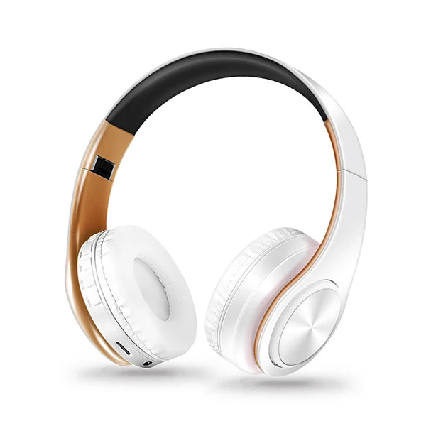 Casque Bluetooth  sans fil Stéréo Pliable Sport Écouteur Microphone Casque Lecteur MP3 mains libres