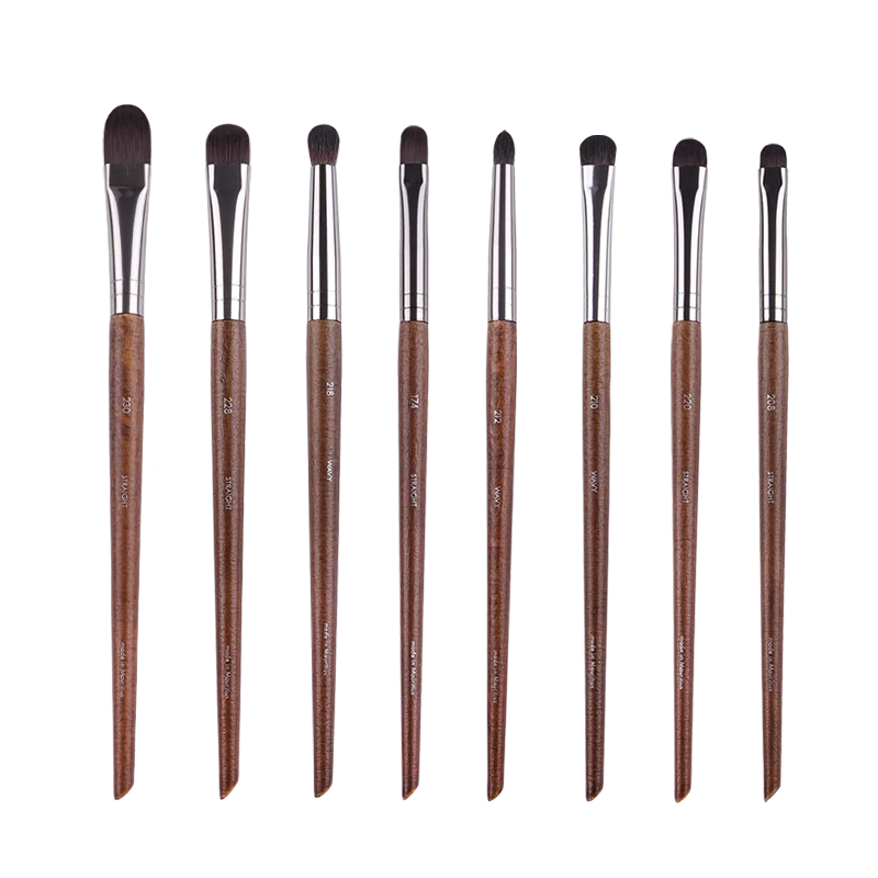 MyDestiny MUF Makeup Brush Set & Kit Foundation Blusher Eyeshadow Highlight Powder Eyebrow Brushes for Professional Artist