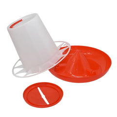 Mangeoire jetable pour animaux de ferme et volaille, buveur, coq, poule, bouilloire, dispositif d'alimentation, fournitures d'arrosage, 6kg, 1 pièce