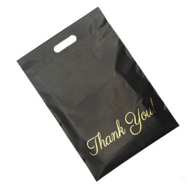 10/50 pièces merci rose Poly Mailer enveloppes adhésives sac bricolage T-shirt sous-vêtements robe Leggings jouets expédition pochettes portables