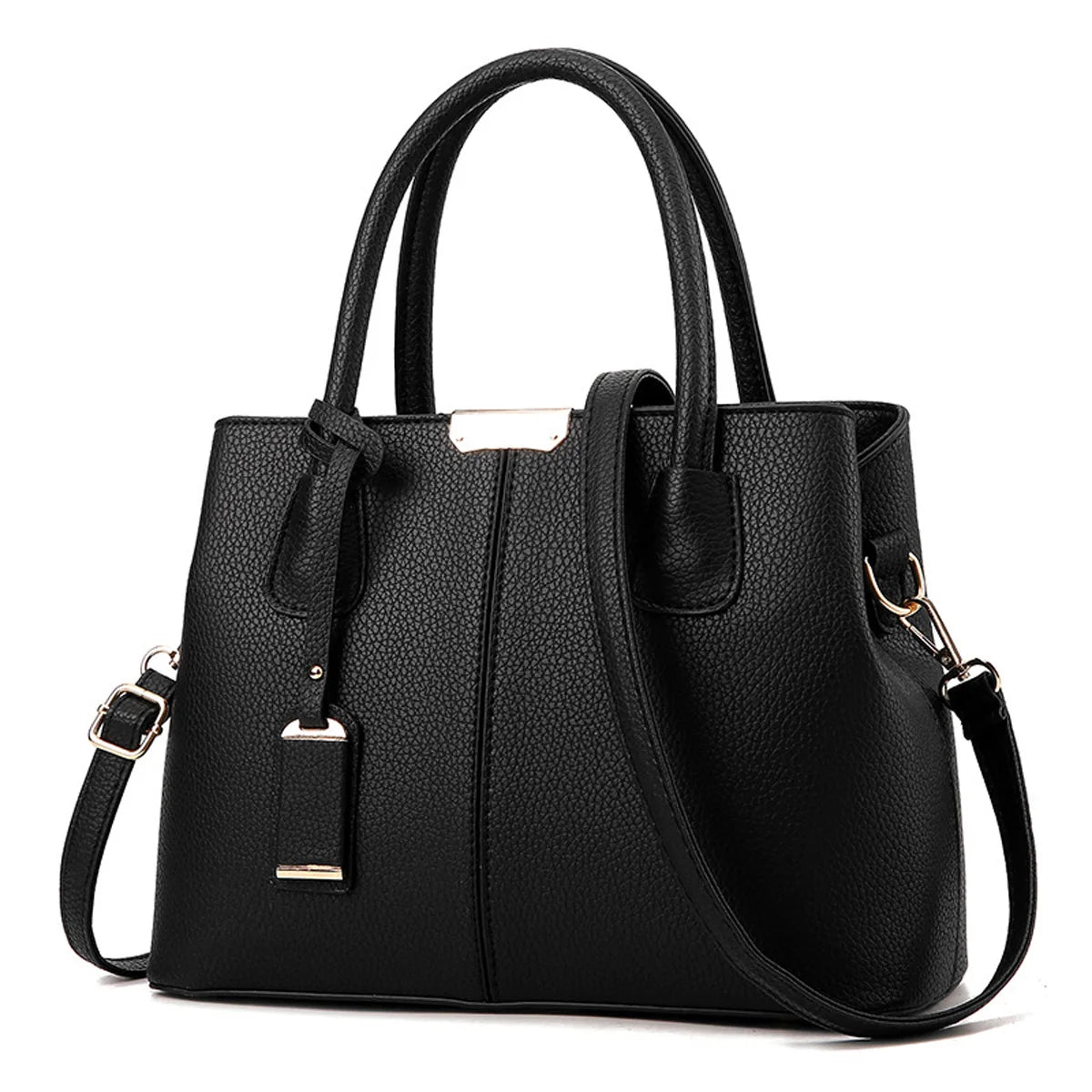 Sac à main en cuir de couleur unie pour femmes, sacoche élégante de grande capacité, nouveaux sacs à main pour femmes, sac à bandoulière quotidien, 2023