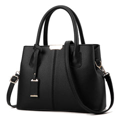 Sac à main en cuir de couleur unie pour femmes, sacoche élégante de grande capacité, nouveaux sacs à main pour femmes, sac à bandoulière quotidien, 2023