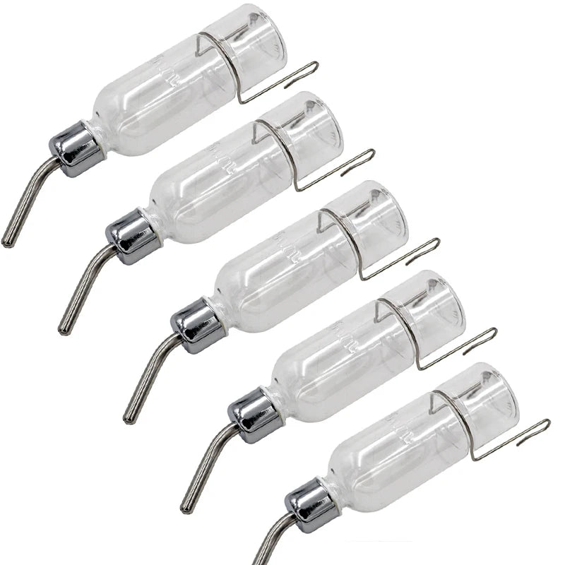 Abreuvoir automatique pour animaux de compagnie, distributeur d'eau, fontaine pour overd'inde, hamster, lapin et chat, 5 pièces, nouveau