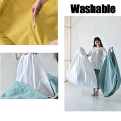 Pour adultes enfants (sans remplissage) chaises d'intérieur sans remplissage housse de canapé paresseux grande chaise longue pouf