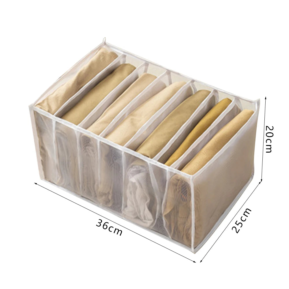 Home Closet Organizer For Underwear Socks Cabinet Divider Storage Box Storage Organizer for clothes Foldable Drawer Organizer