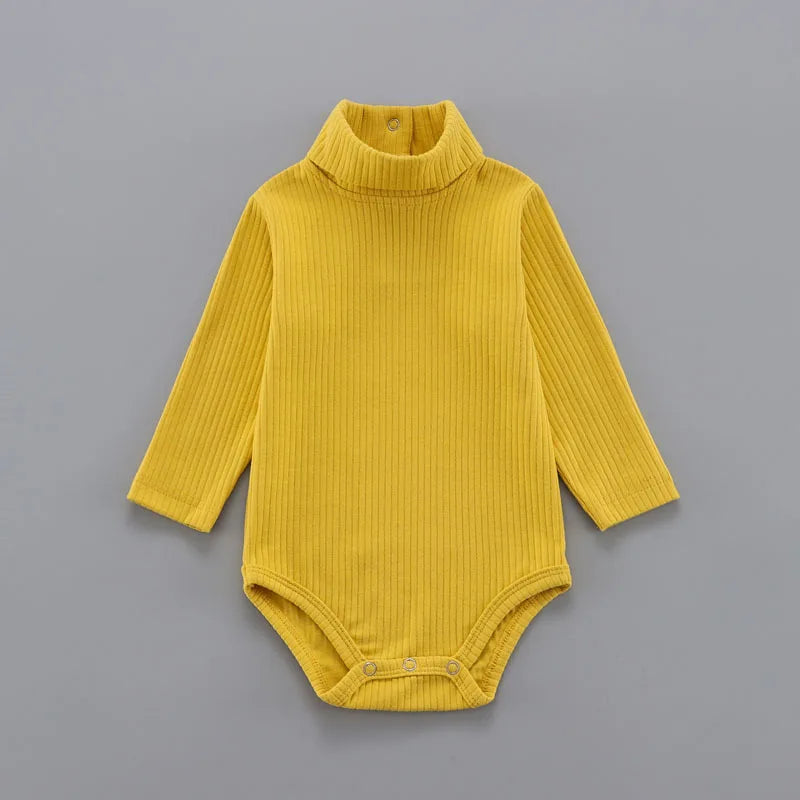 Vêtements 100% coton pour bébés de 0 à 18 mois, nouvelles couleurs, body pour bébés filles et nouveau-nés, manches longues, couleur unie, cadeaux pour bébés, automne et hiver