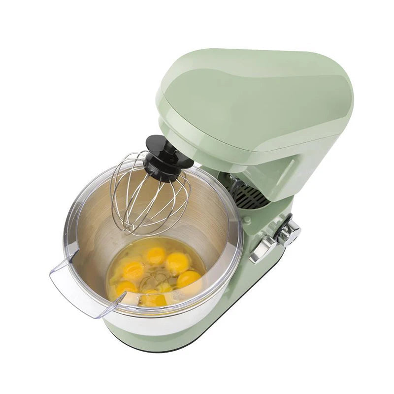 Mélangeur Alimentaire Professionnel avec Filles, Équipement en Métal, Machine à Mélanger la Farine, Fouet à Crème, Pâte à Gâteau, Aide de Cuisine, Support de Centre Commercial