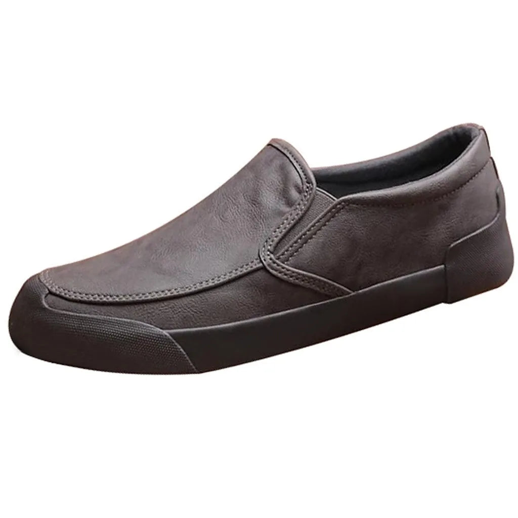Mode cuir hommes chaussures décontracté plat hommes chaussures imperméable respirant mocassins hommes haute qualité mocassins confortable offre spéciale