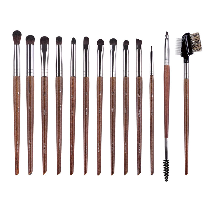 MyDestiny MUF Makeup Brush Set & Kit Foundation Blusher Eyeshadow Highlight Powder Eyebrow Brushes for Professional Artist
