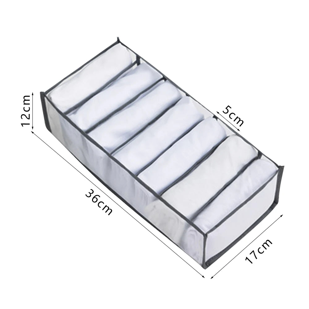 Home Closet Organizer For Underwear Socks Cabinet Divider Storage Box Storage Organizer for clothes Foldable Drawer Organizer