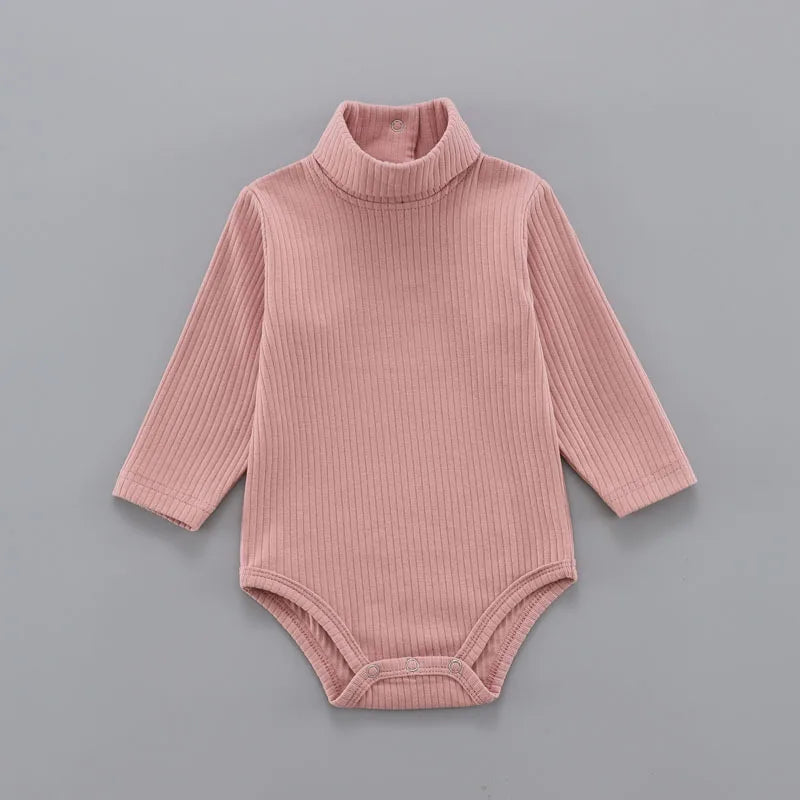 Vêtements 100% coton pour bébés de 0 à 18 mois, nouvelles couleurs, body pour bébés filles et nouveau-nés, manches longues, couleur unie, cadeaux pour bébés, automne et hiver