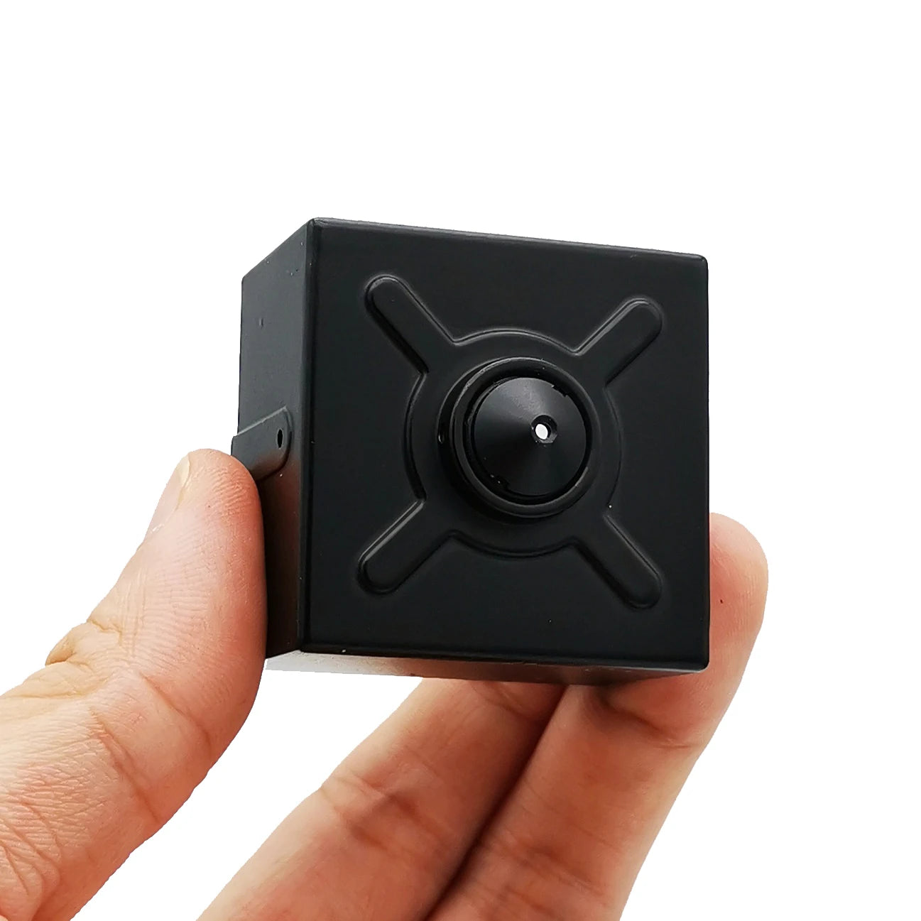 Mini caméra IP carrée 4K 8MP PoE StarlightIMX415, avec trou pour broche, lentille coréenne, pour l'intérieur, usage médical