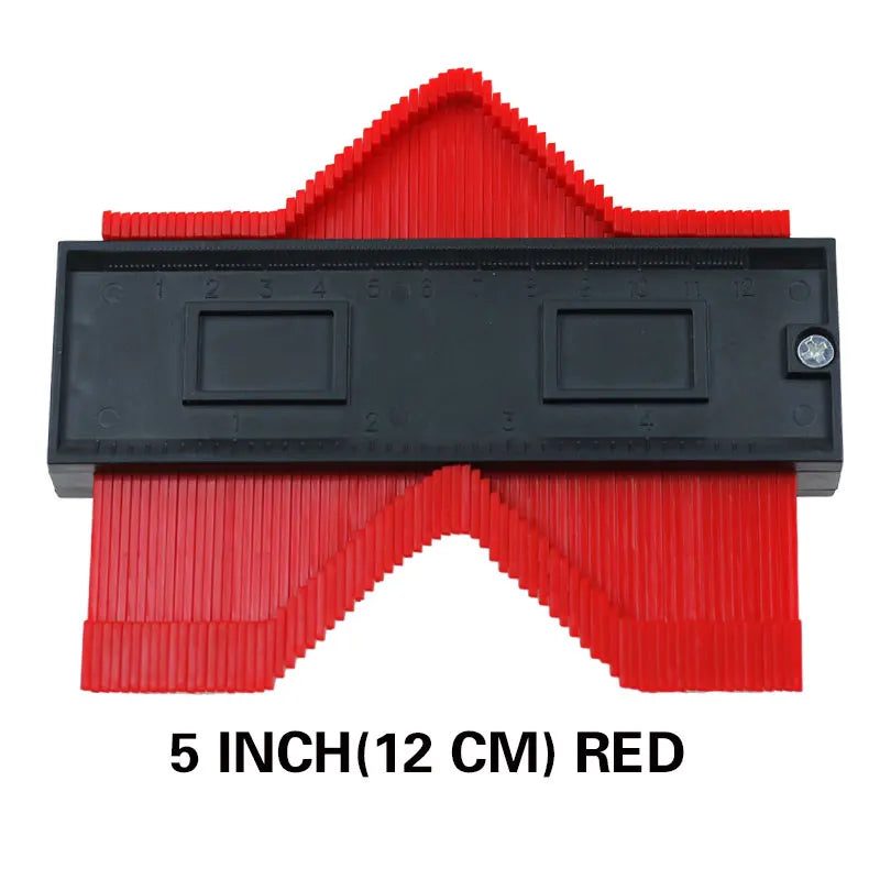 Duplicateur de jauge de Contour, carrelage en céramique, modèle de coupe de tapis, règle d'angle de mesure de profil, duplicateur de Contour, outils pour le travail du bois