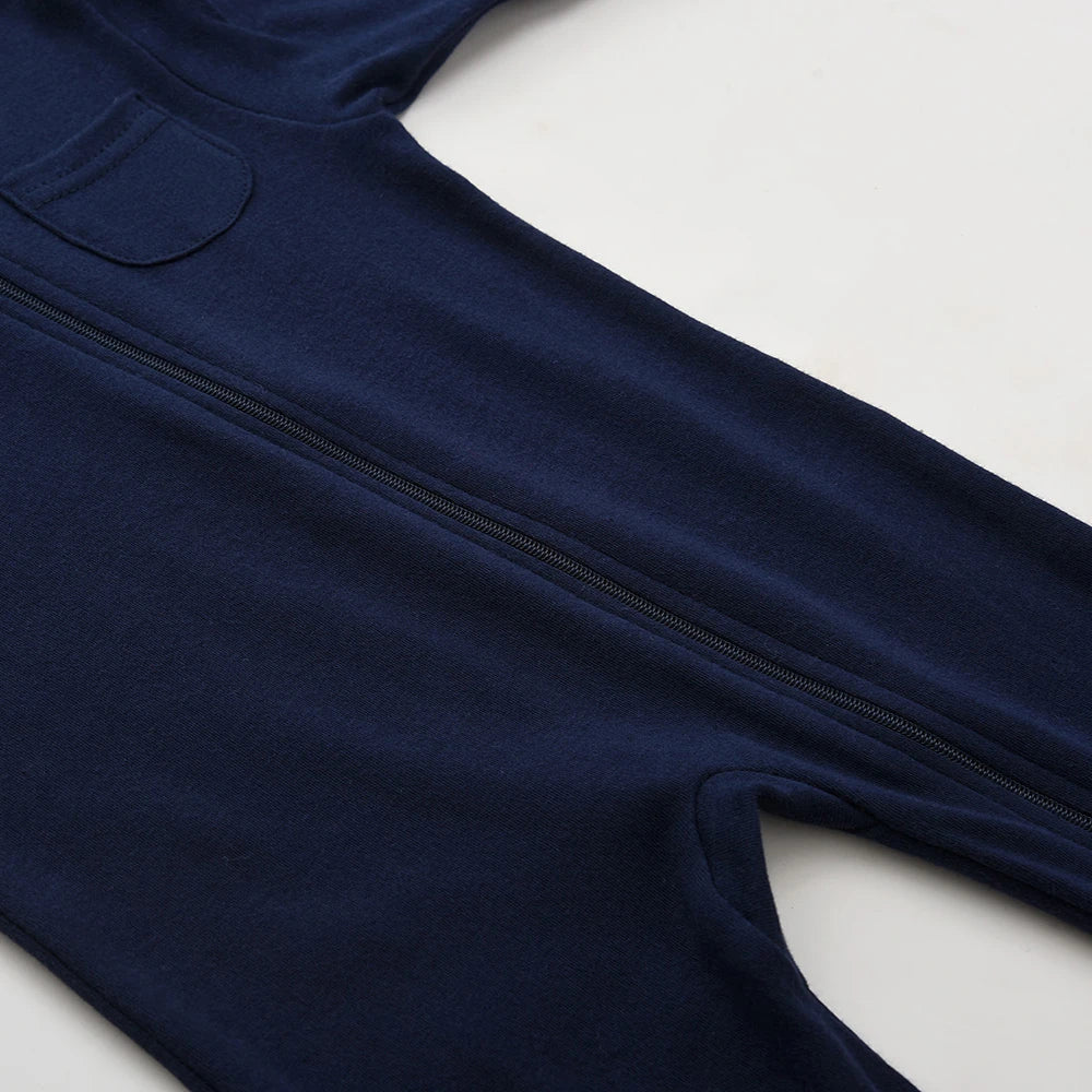 100% coton nouveau-né bébé vêtements couleur unie combinaison barboteuses fermeture éclair infantile garçons filles printemps chemise à bascule combinaisons pieds