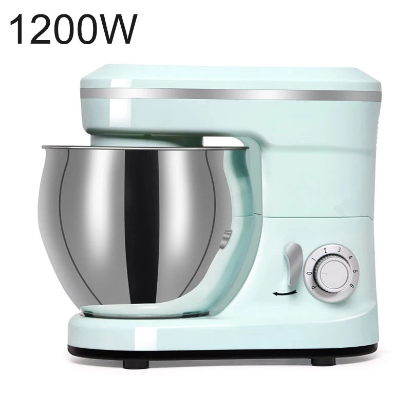 Mélangeur Alimentaire Professionnel avec Filles, Équipement en Métal, Machine à Mélanger la Farine, Fouet à Crème, Pâte à Gâteau, Aide de Cuisine, Support de Centre Commercial