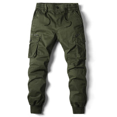 Pantalon Cargo hommes Jogging pantalons décontractés coton pleine longueur militaire hommes Streetwear hommes travail tactique survêtement pantalon grande taille