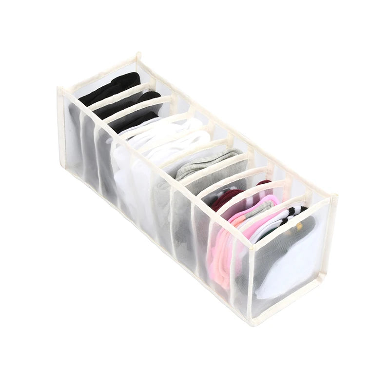 Home Closet Organizer For Underwear Socks Cabinet Divider Storage Box Storage Organizer for clothes Foldable Drawer Organizer