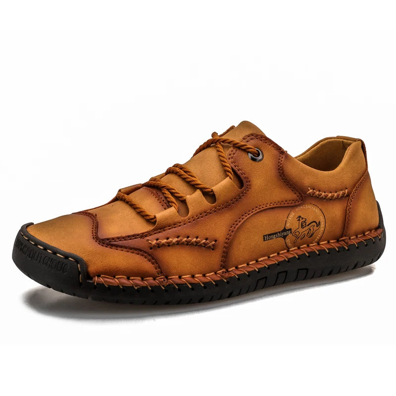 Chaussures décontractées pour hommes faites à la main mocassins en cuir pour hommes chaussures de conduite en plein air pour hommes baskets antidérapantes pour hommes Zapatillas Hombre