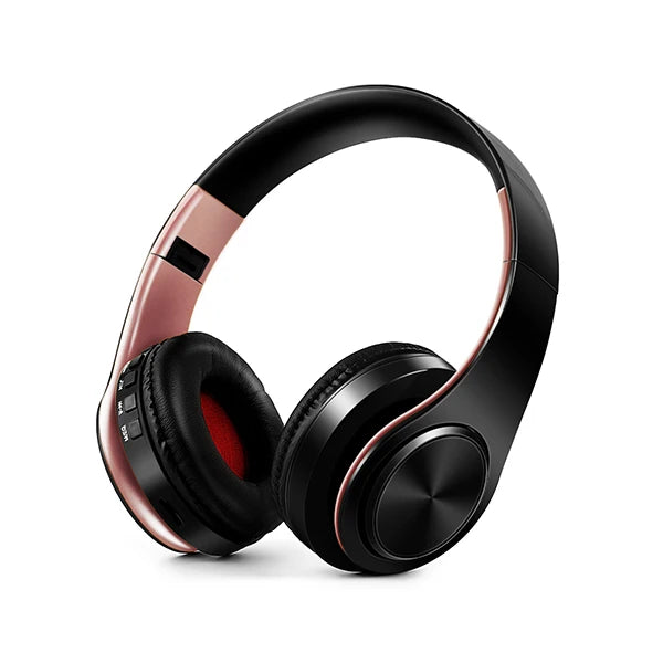 Casque Bluetooth  sans fil Stéréo Pliable Sport Écouteur Microphone Casque Lecteur MP3 mains libres
