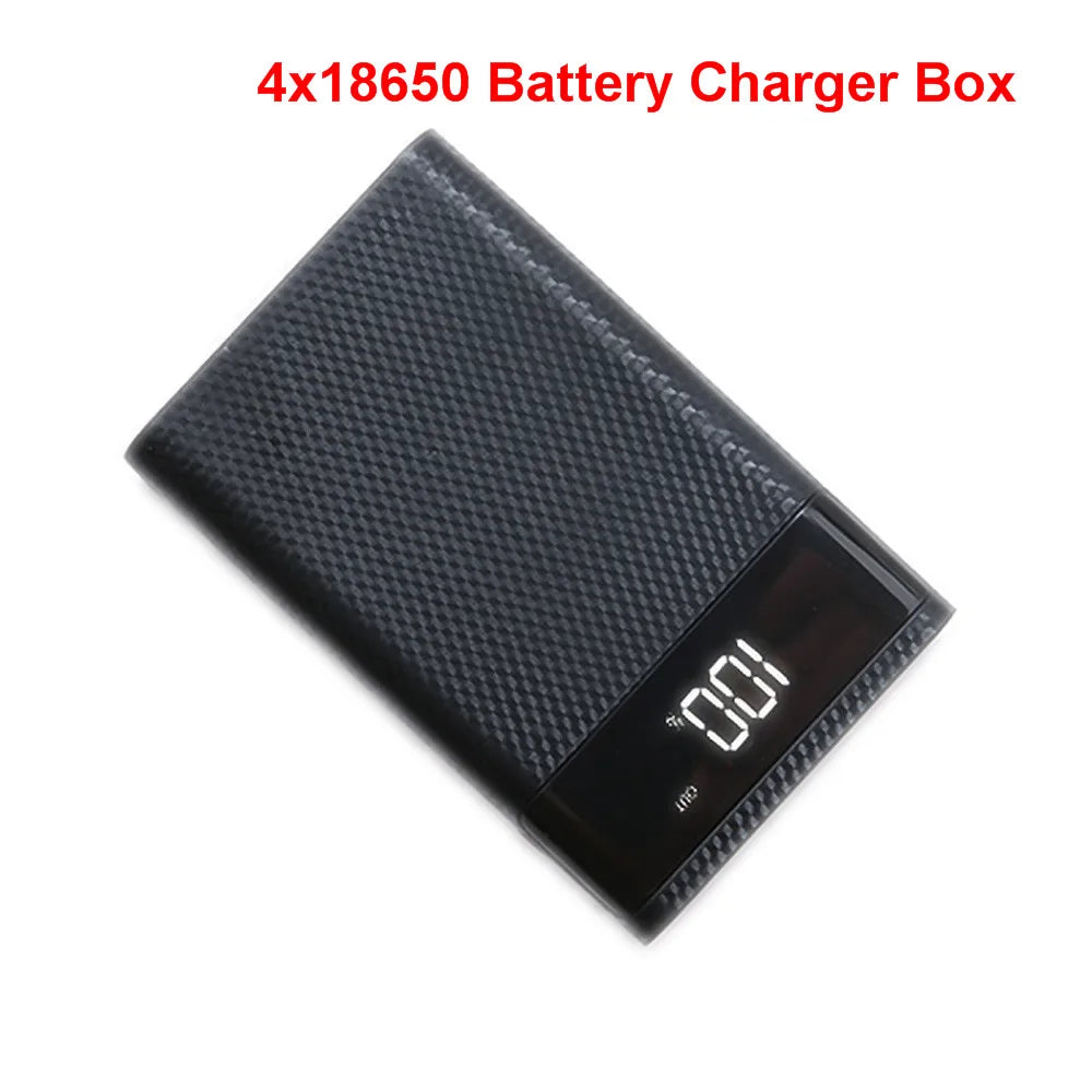 Charge rapide 18650 batterie externe 20000mAh USB Type C 5V étuis batterie Charge boîte de rangement sans batterie pour iPhone Xiaomi Huawei