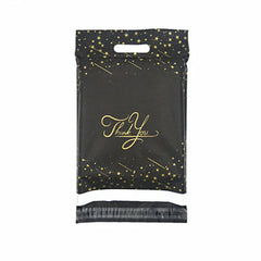 10/50 pièces merci rose Poly Mailer enveloppes adhésives sac bricolage T-shirt sous-vêtements robe Leggings jouets expédition pochettes portables