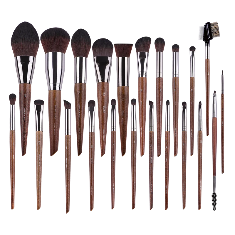 MyDestiny MUF Makeup Brush Set & Kit Foundation Blusher Eyeshadow Highlight Powder Eyebrow Brushes for Professional Artist