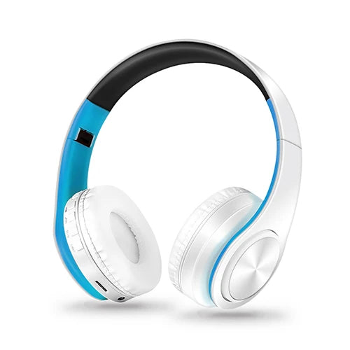 Casque Bluetooth  sans fil Stéréo Pliable Sport Écouteur Microphone Casque Lecteur MP3 mains libres