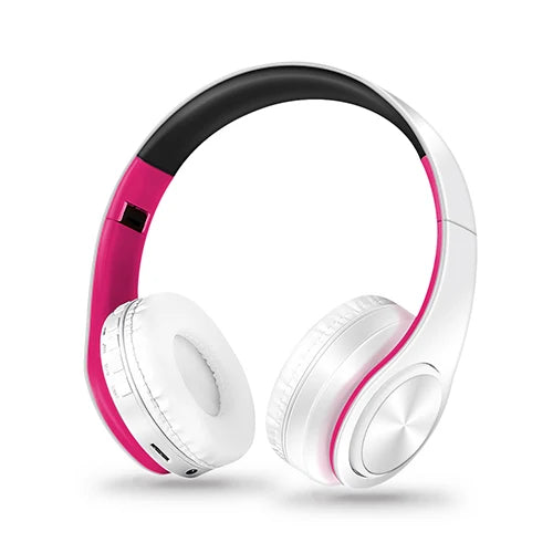Casque Bluetooth  sans fil Stéréo Pliable Sport Écouteur Microphone Casque Lecteur MP3 mains libres