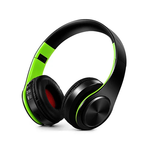Casque Bluetooth  sans fil Stéréo Pliable Sport Écouteur Microphone Casque Lecteur MP3 mains libres