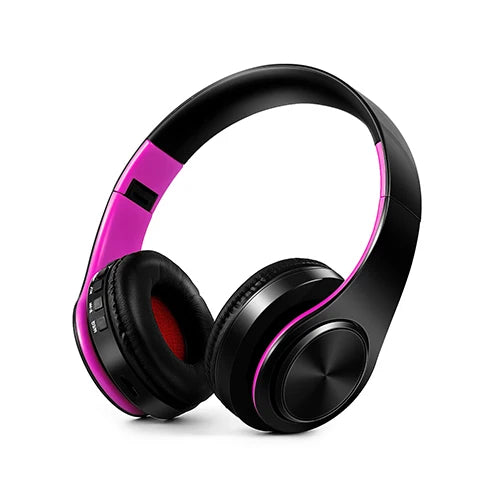 Casque Bluetooth  sans fil Stéréo Pliable Sport Écouteur Microphone Casque Lecteur MP3 mains libres