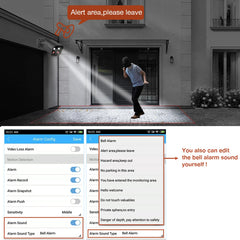 Techage UHD 4K 8MP 5MP sécurité POE caméra intelligente AI humain détecter extérieur bidirectionnel Audio IP caméra CCTV Surveillance couleur nuit