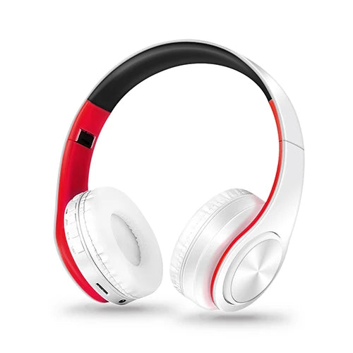 Casque Bluetooth  sans fil Stéréo Pliable Sport Écouteur Microphone Casque Lecteur MP3 mains libres