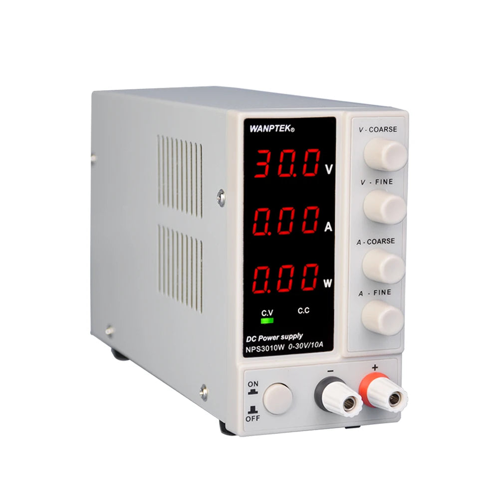 DC laboratoire 30V 10A mini commutation régulée laboratoire réglable alimentation cc avec stabilisateur affichage de puissance 60V 5A alimentation de banc