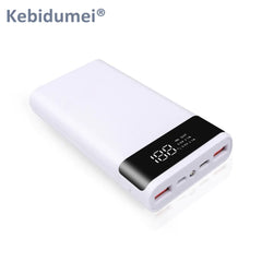 Charge rapide 18650 batterie externe 20000mAh USB Type C 5V étuis batterie Charge boîte de rangement sans batterie pour iPhone Xiaomi Huawei