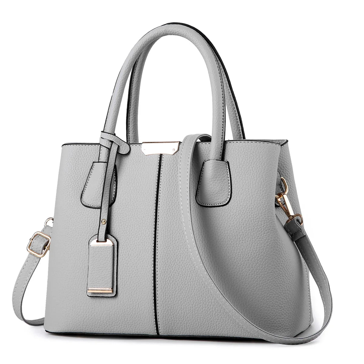 Sac à main en cuir de couleur unie pour femmes, sacoche élégante de grande capacité, nouveaux sacs à main pour femmes, sac à bandoulière quotidien, 2023