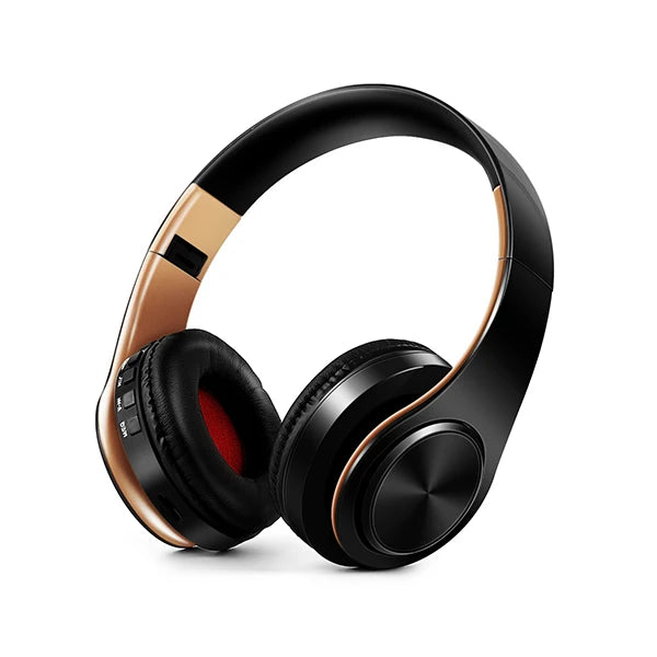 Casque Bluetooth  sans fil Stéréo Pliable Sport Écouteur Microphone Casque Lecteur MP3 mains libres