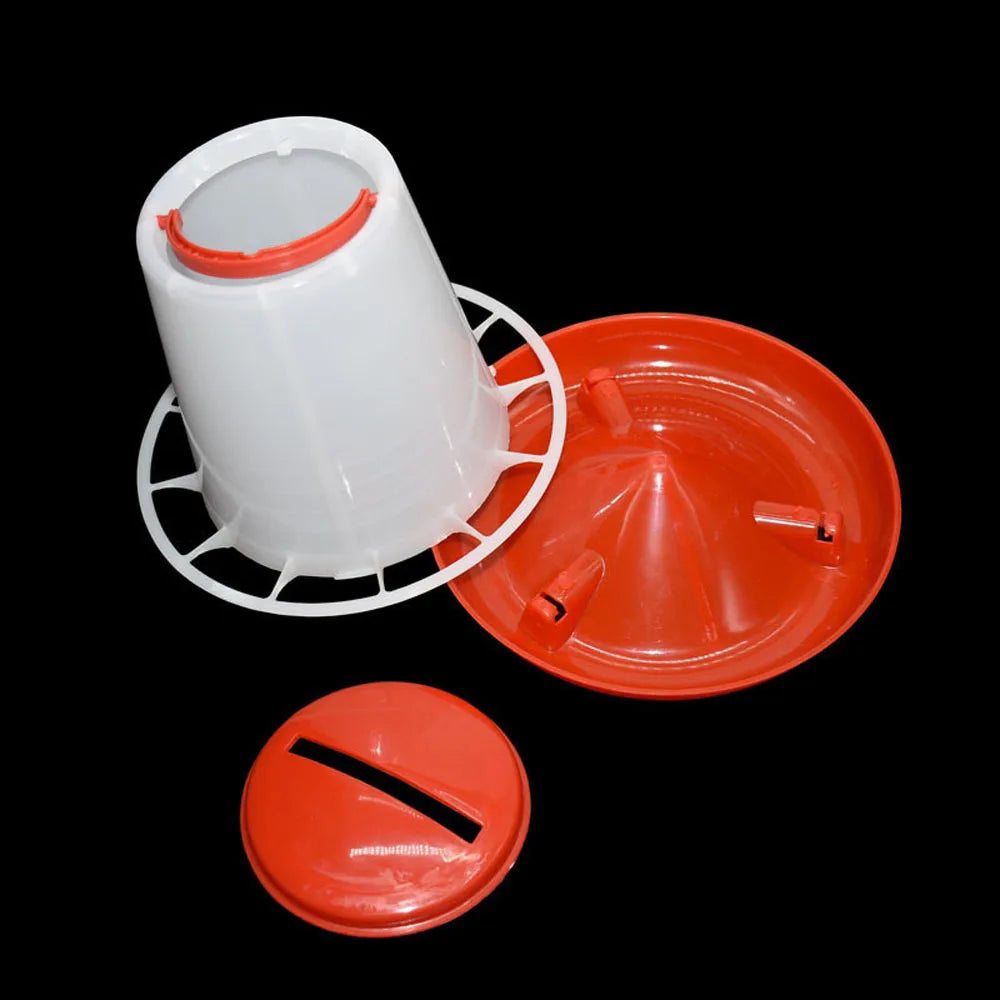 Mangeoire jetable pour animaux de ferme et volaille, buveur, coq, poule, bouilloire, dispositif d'alimentation, fournitures d'arrosage, 6kg, 1 pièce