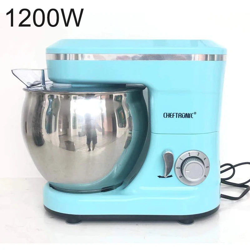 Mélangeur Alimentaire Professionnel avec Filles, Équipement en Métal, Machine à Mélanger la Farine, Fouet à Crème, Pâte à Gâteau, Aide de Cuisine, Support de Centre Commercial