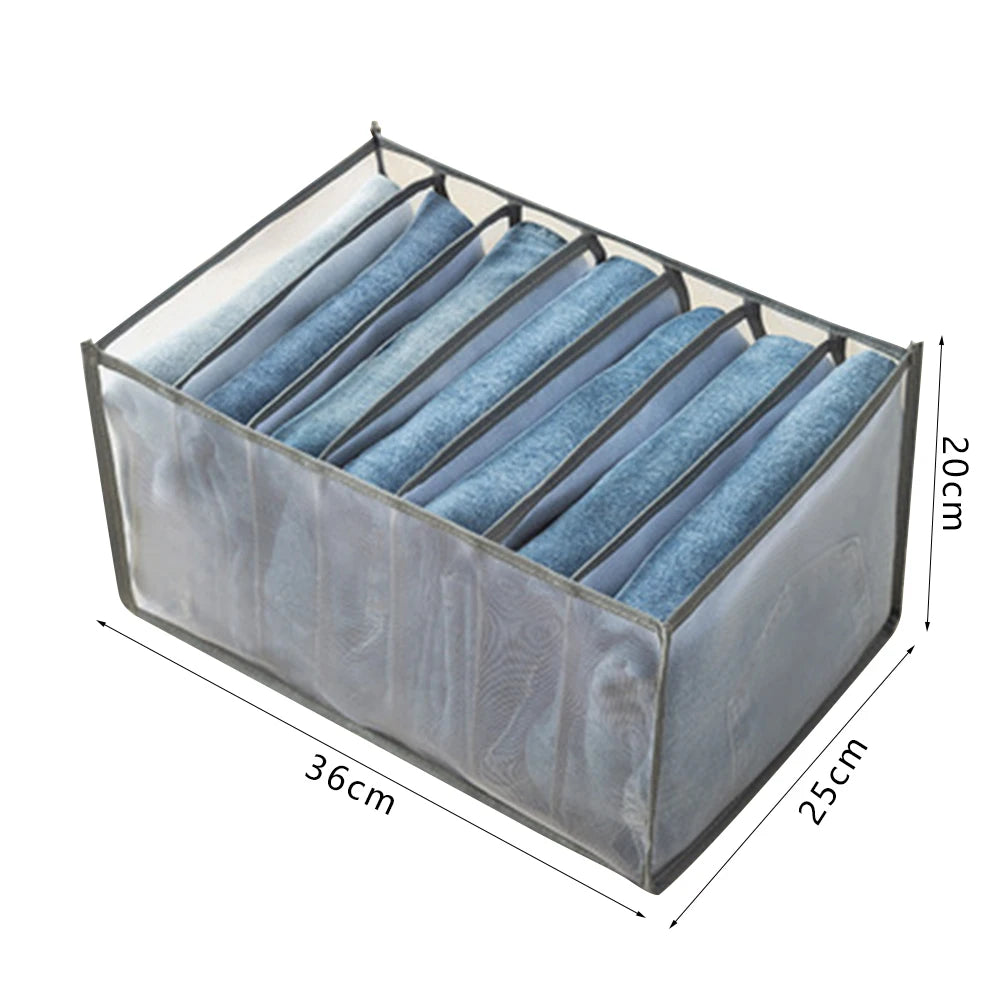 Home Closet Organizer For Underwear Socks Cabinet Divider Storage Box Storage Organizer for clothes Foldable Drawer Organizer