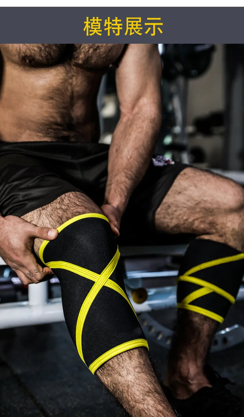 Soutien du genou pour l'exercice et la course, gestion de la douleur, douleur arthritique, squat d'haltérophilie, fitness, 1 paire