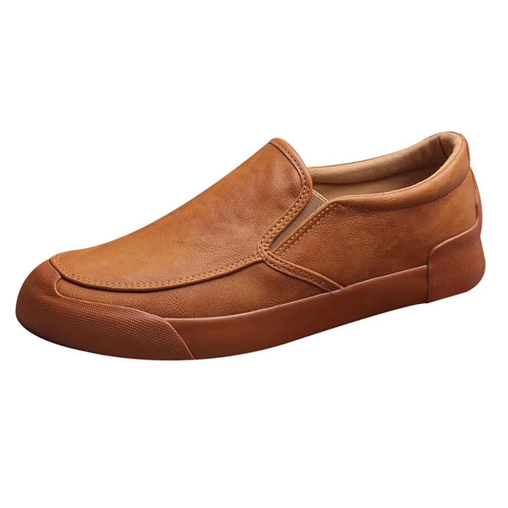 Mode cuir hommes chaussures décontracté plat hommes chaussures imperméable respirant mocassins hommes haute qualité mocassins confortable offre spéciale